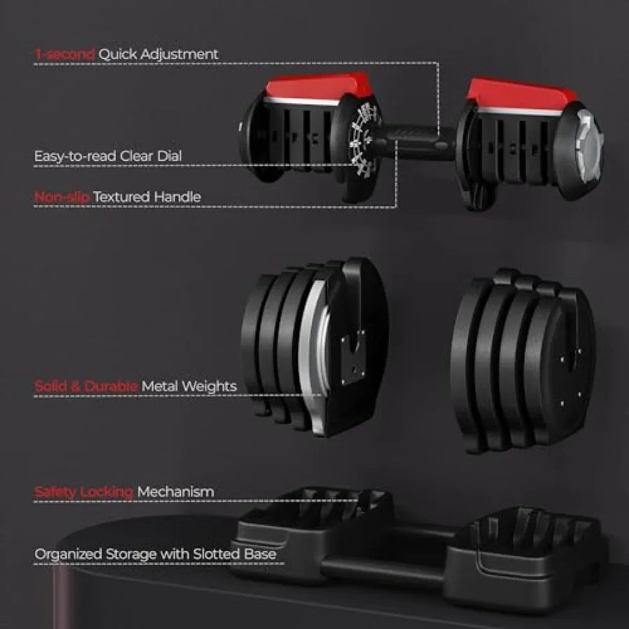 Adjustable Dumbbell Set