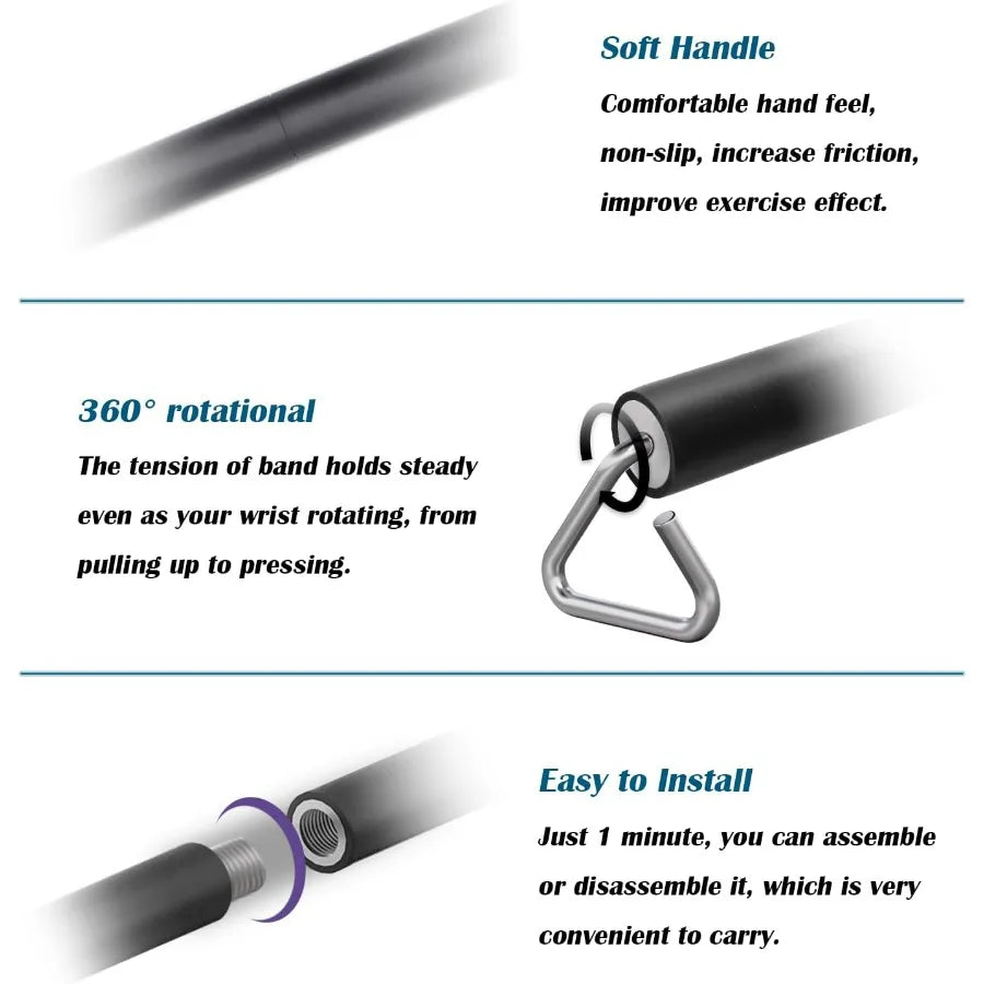 Portable Resistance Band Bar