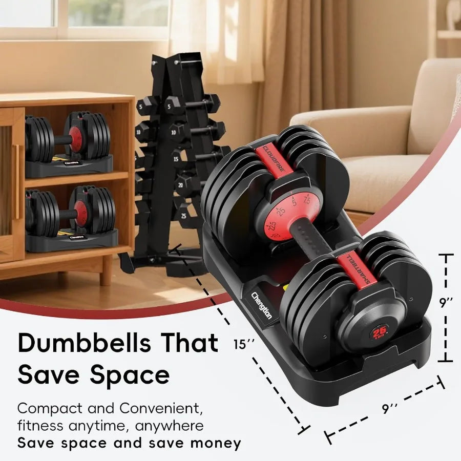 Upgraded Adjustable Dumbbells