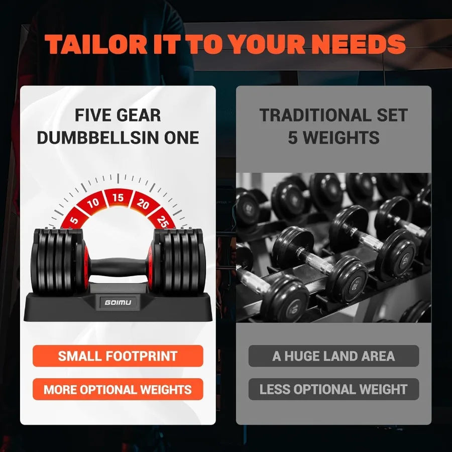 5in1Dumbbell Set