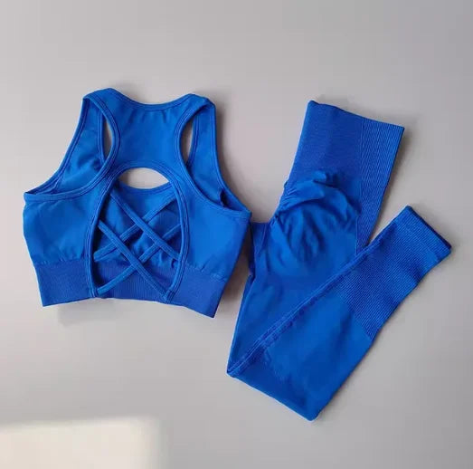 2PCS Sports Bra Leggings