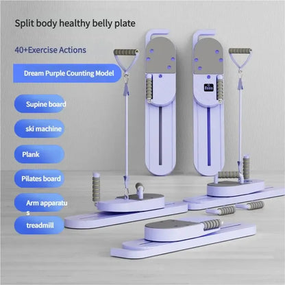 Split Pilates balance board