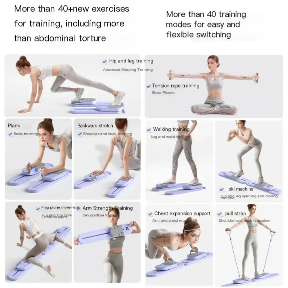 Split Pilates balance board