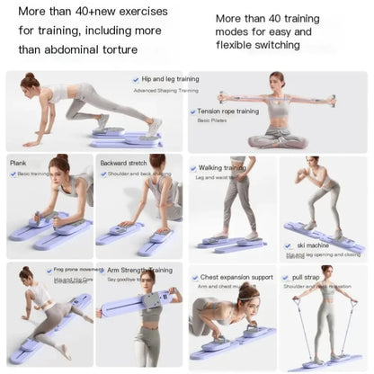 Split Pilates balance board