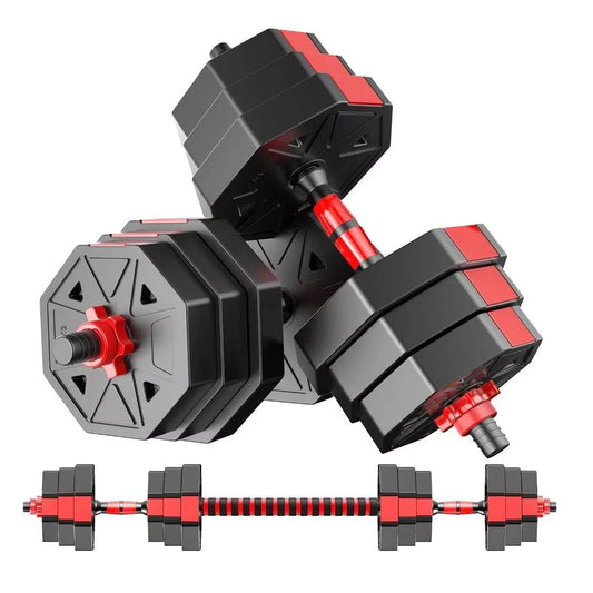 Adjustable Dumbbell to Barbell