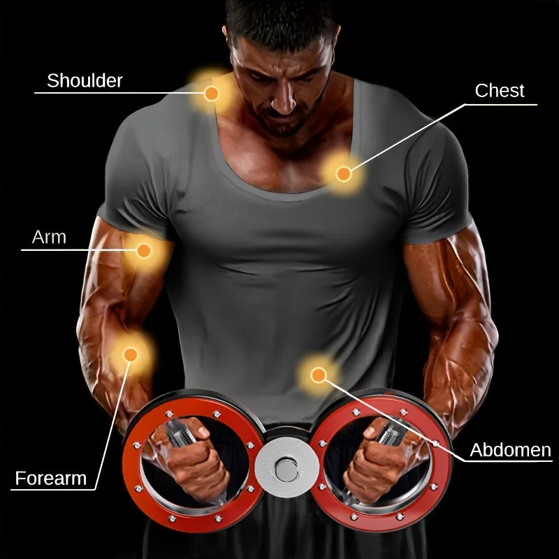 12LB Resistance adjustment boxing speed arm device, multi-functional flywheel, wrist combat fitness boxing speed training device