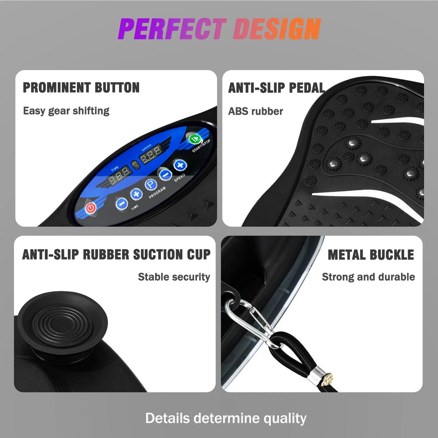 Vibration Exercise Machine Plate