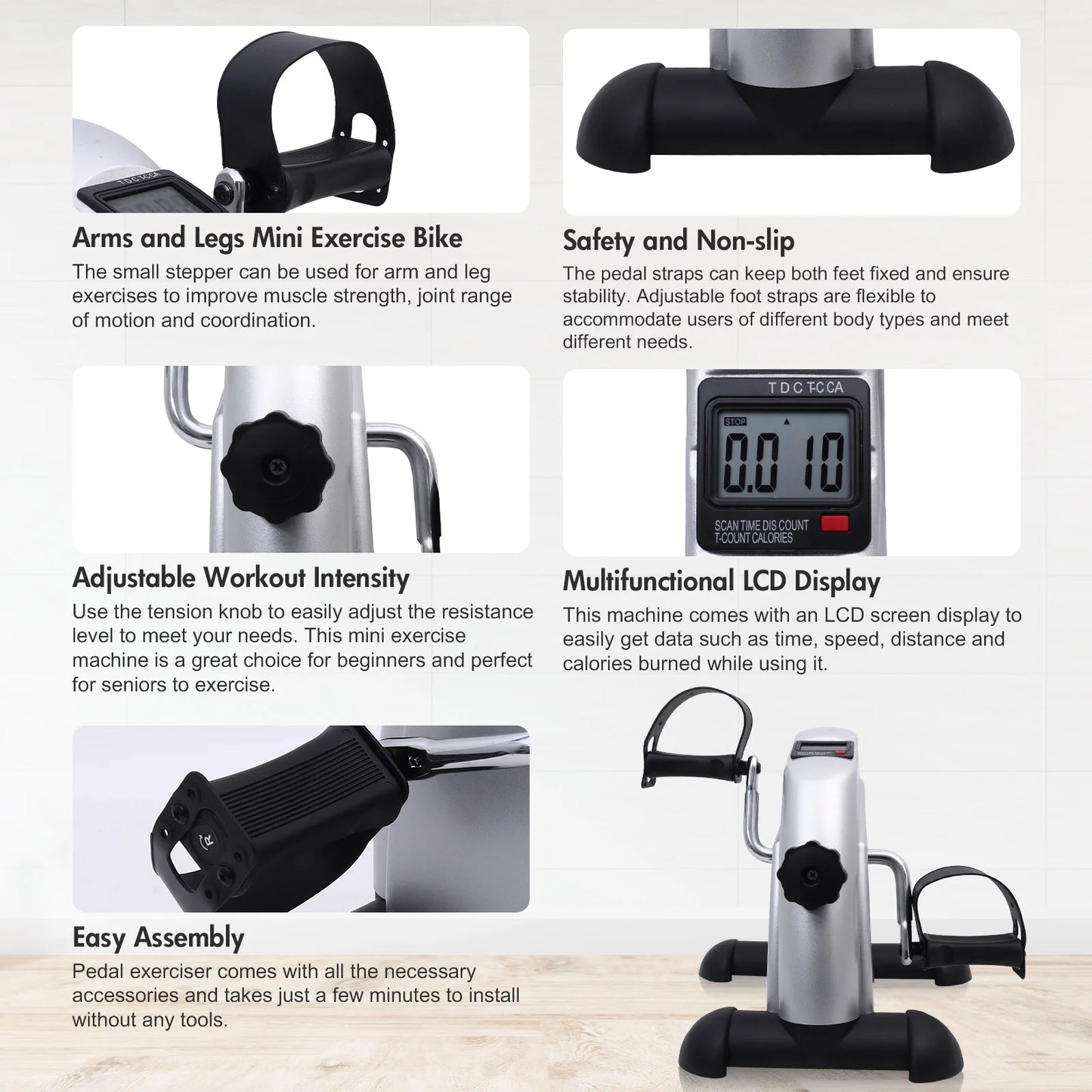 Mini Portable Exercise Bike