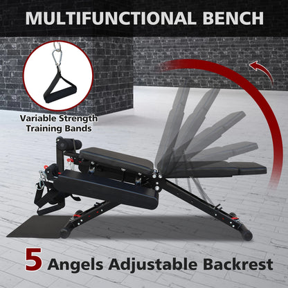 Multifunctional Fitness Training Bench