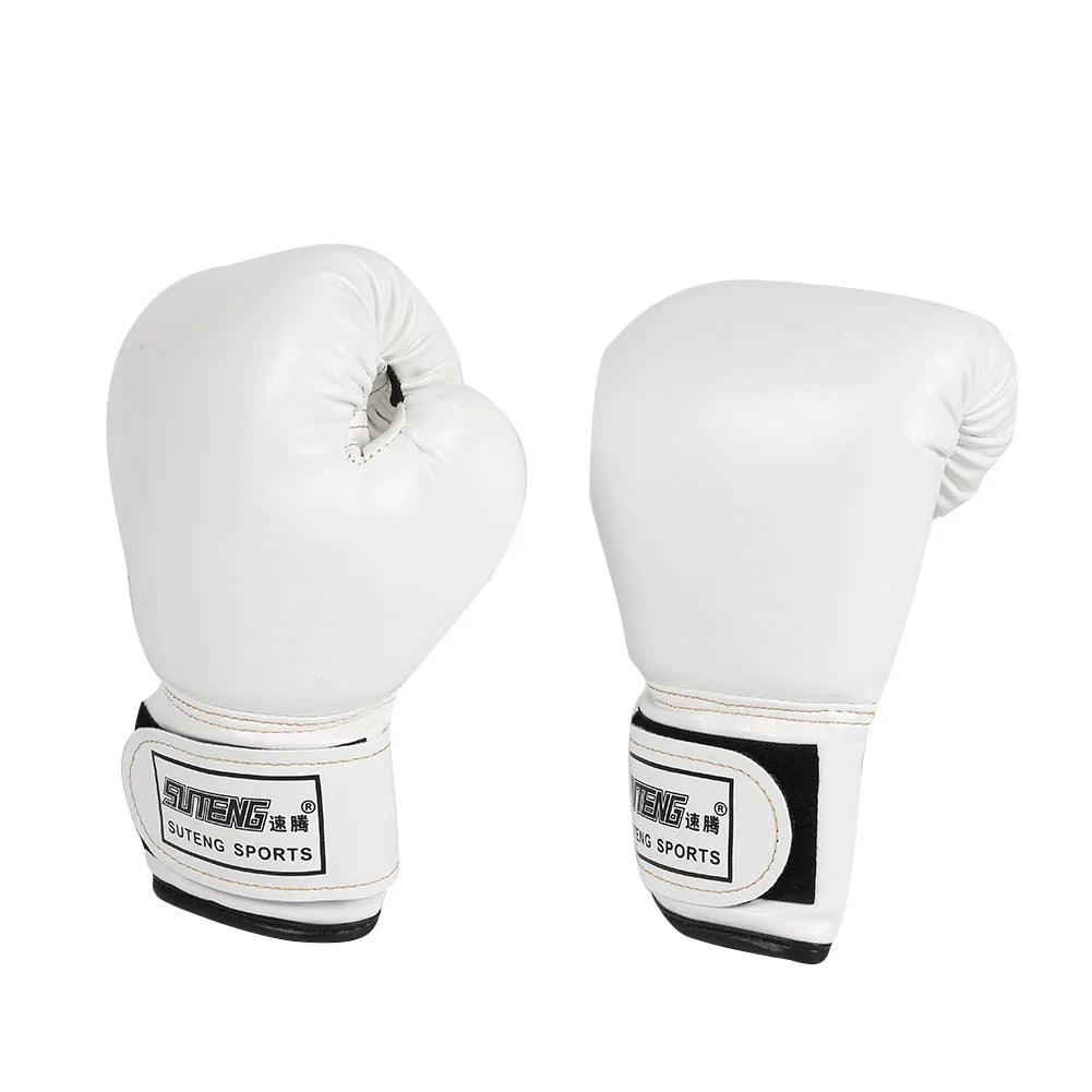 Leather Kickboxing Gloves