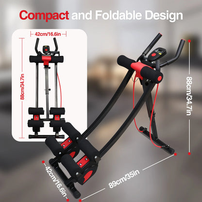 Dual Track Ab Cruncher