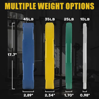 Color Coded Rubber Weight