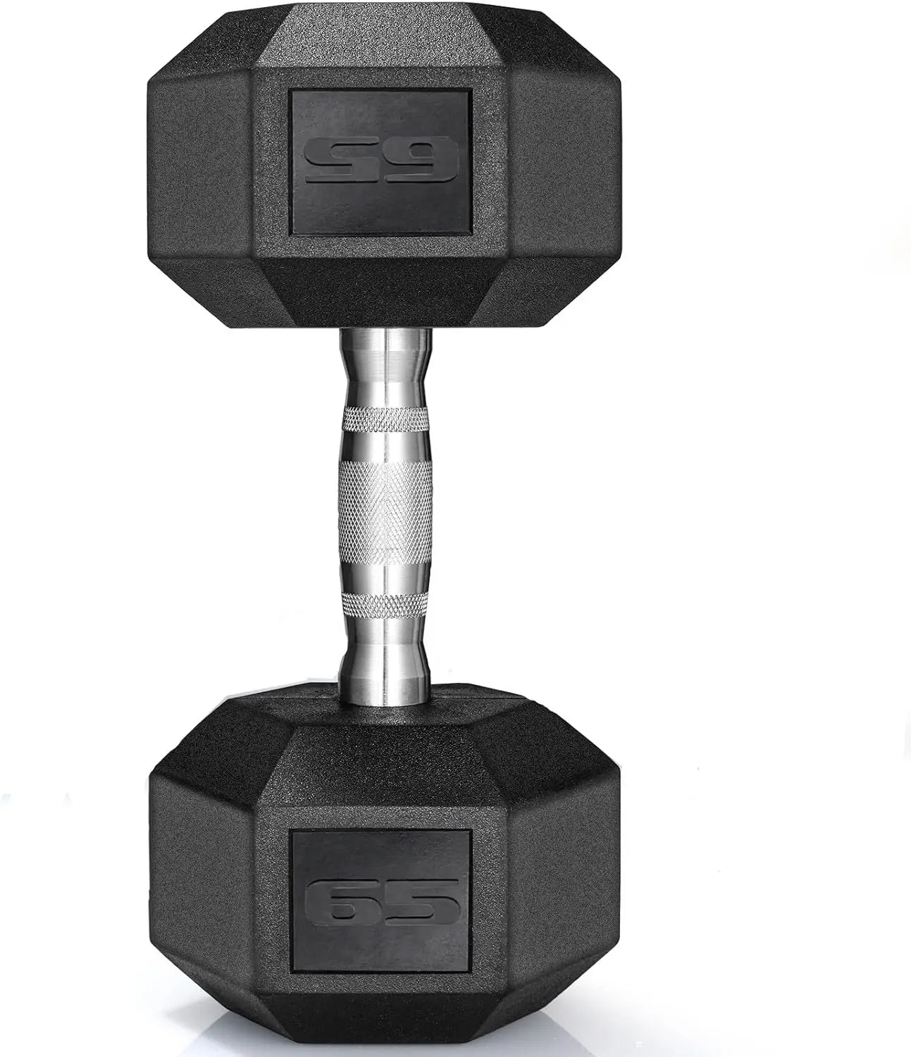 Rubber Hex Dumbbell Set