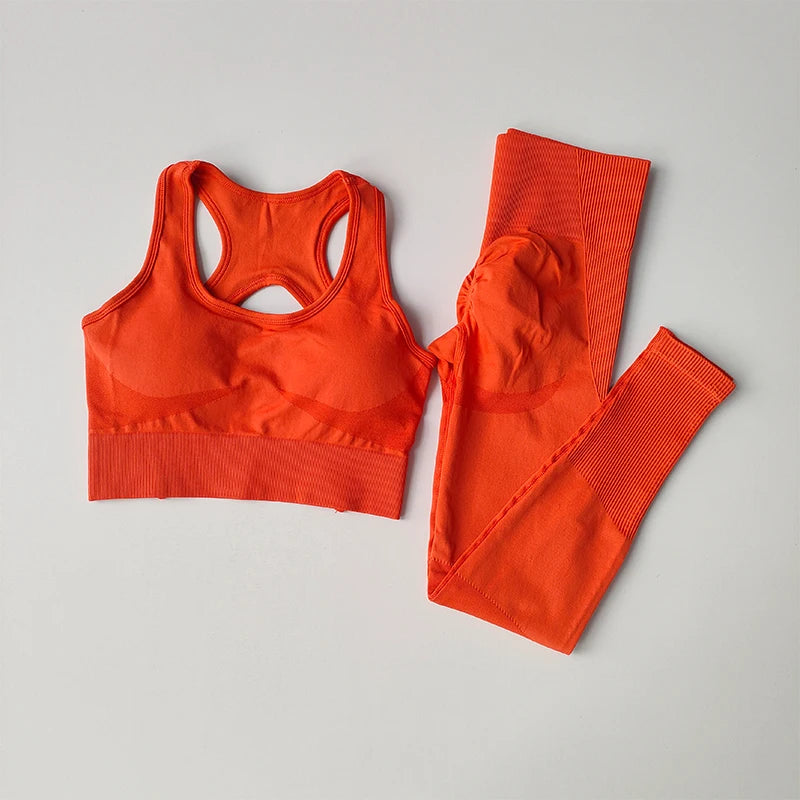 2PCS Sports Bra Leggings