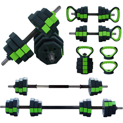 Adjustable Dumbbell to Barbell