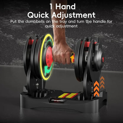 Upgraded Adjustable Dumbbells