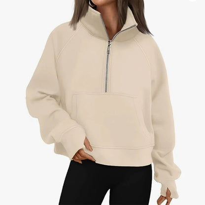 Half Zip Pullover Hoodie