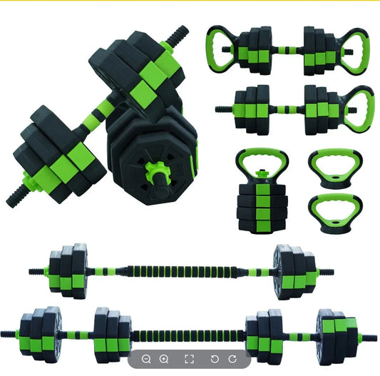 Adjustable Kettlebell and Dumbbell Set