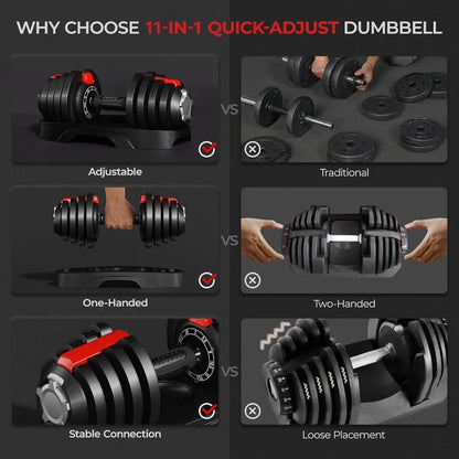 Adjustable Dumbbell Set