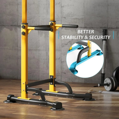 Power Tower Pull Up Dip Station