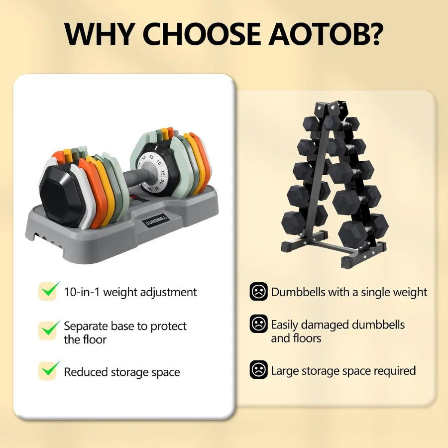 Adjustable Dumbbell Set