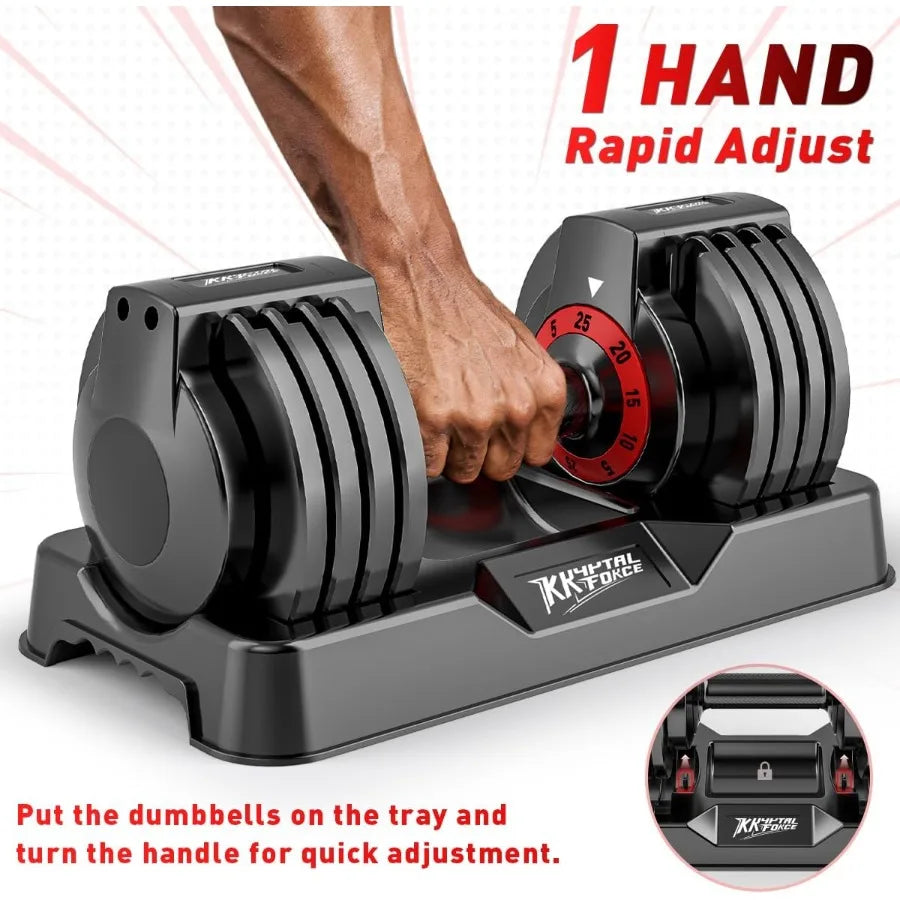 Adjustable Dumbbells Set