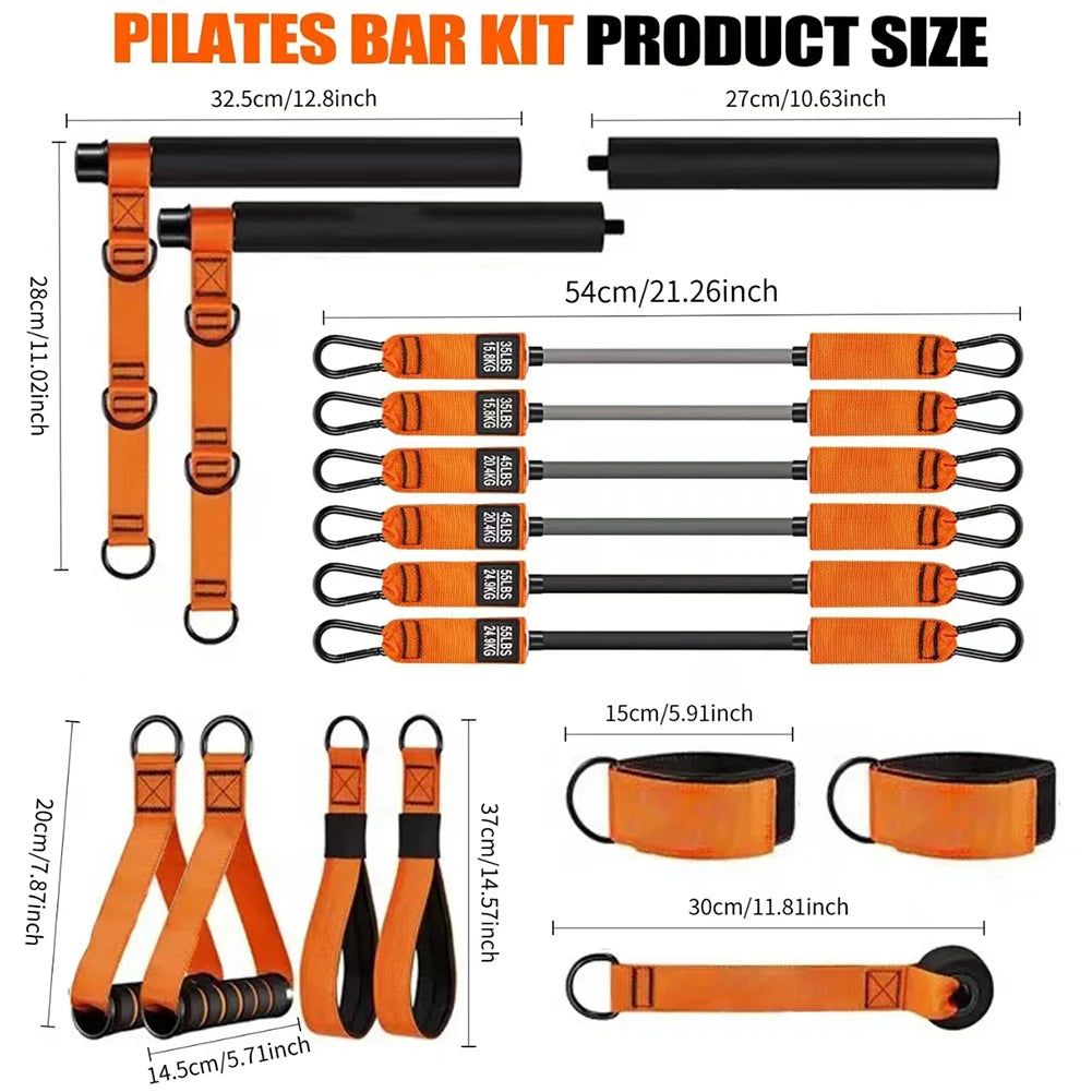 Multifunctional Pilates Resistance Bands