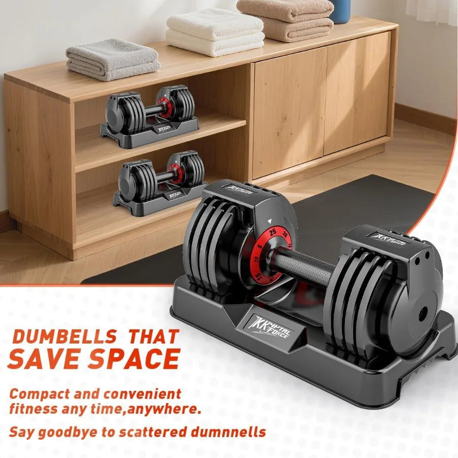 Adjustable Dumbbells Set