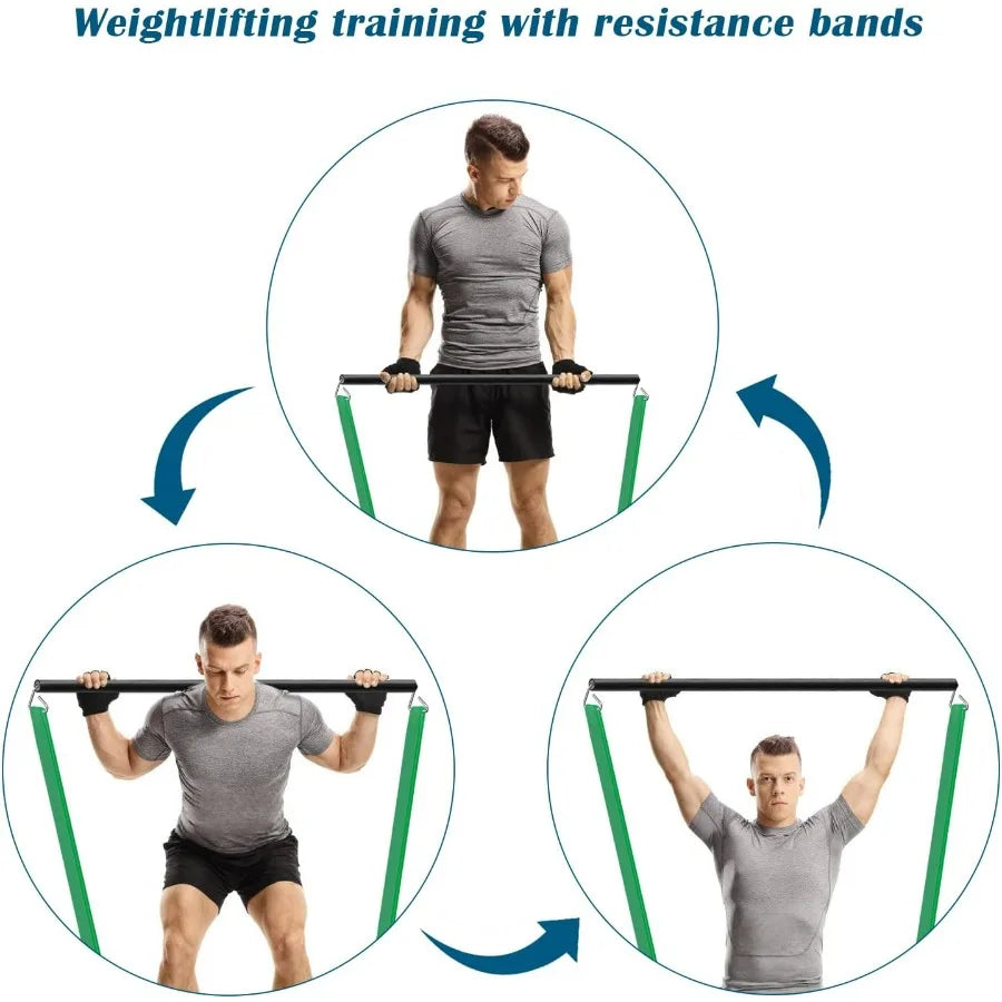 Portable Resistance Band Bar