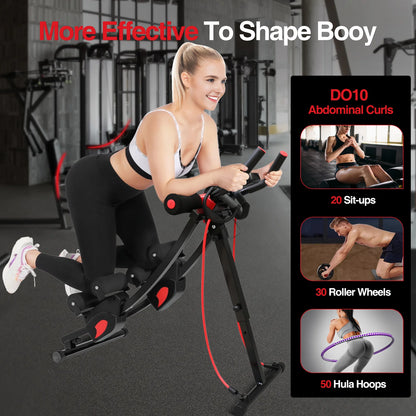 Dual Track Ab Cruncher