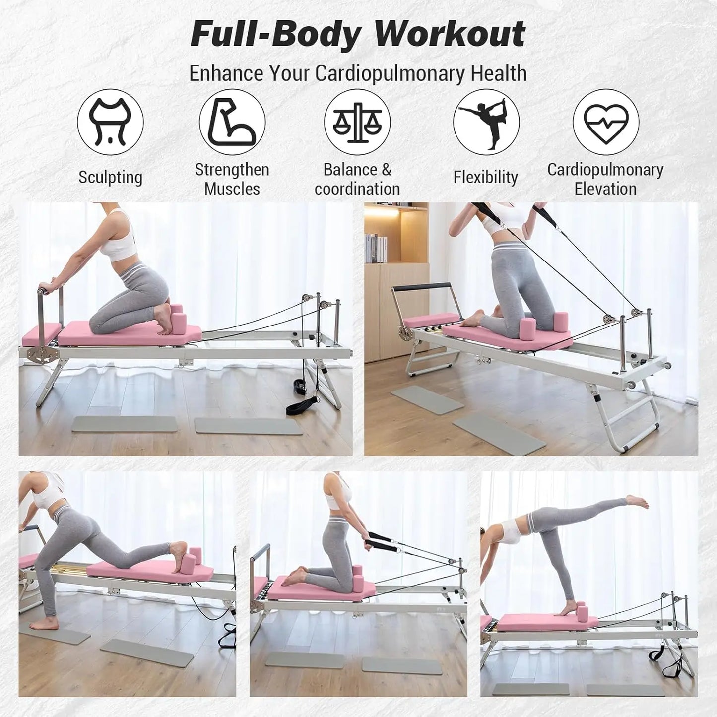 Adjustability Pilates Workout Equipment