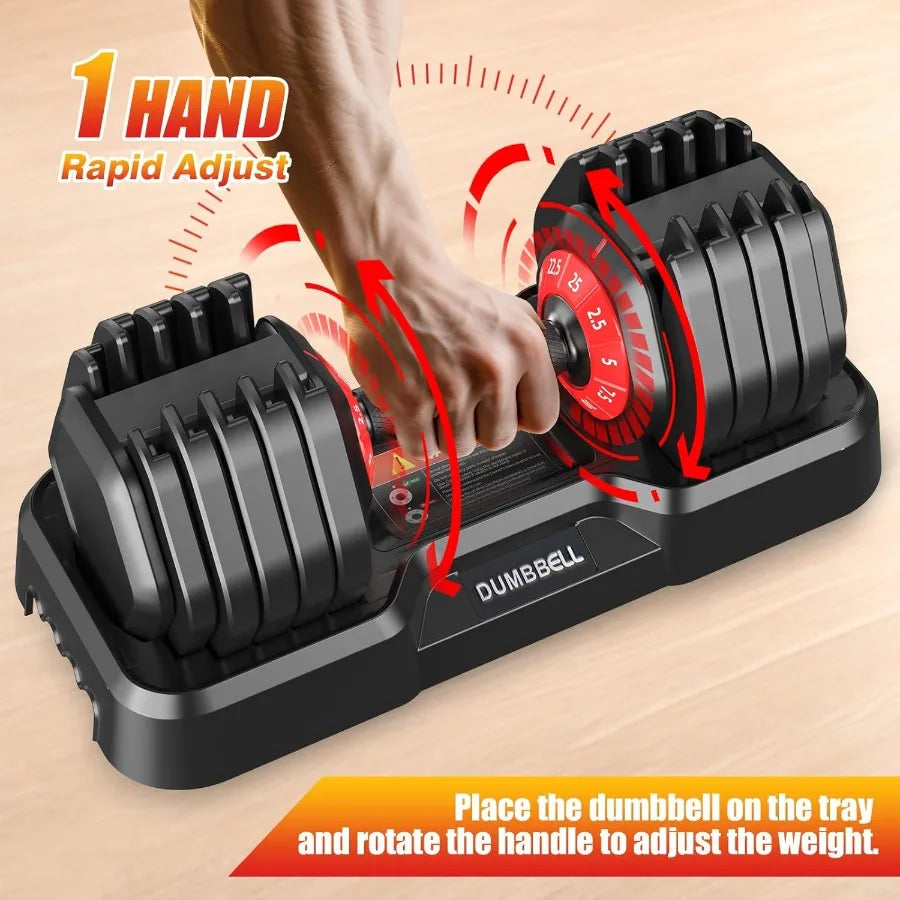 Adjustable Dumbbells Set