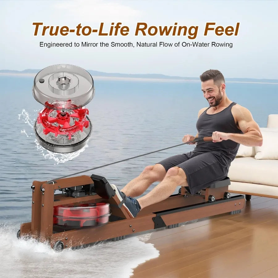 Foldable Water Rowing Machine