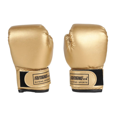 Leather Kickboxing Gloves