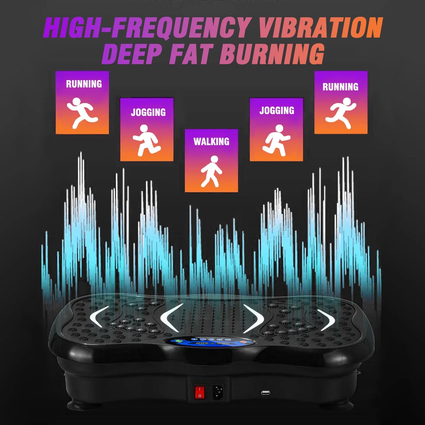 Vibration Exercise Machine Plate