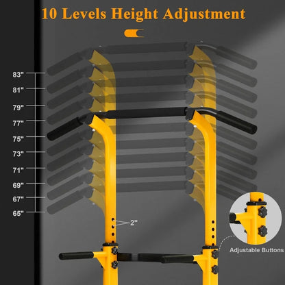 Power Tower Pull Up Dip Station