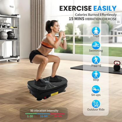 Vibration Plate Exercise Machine