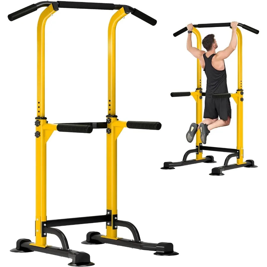 Power Tower Pull Up Dip Station