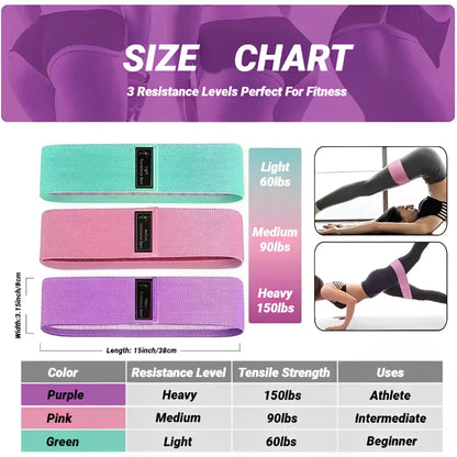 Fabric Hip Booty Bands