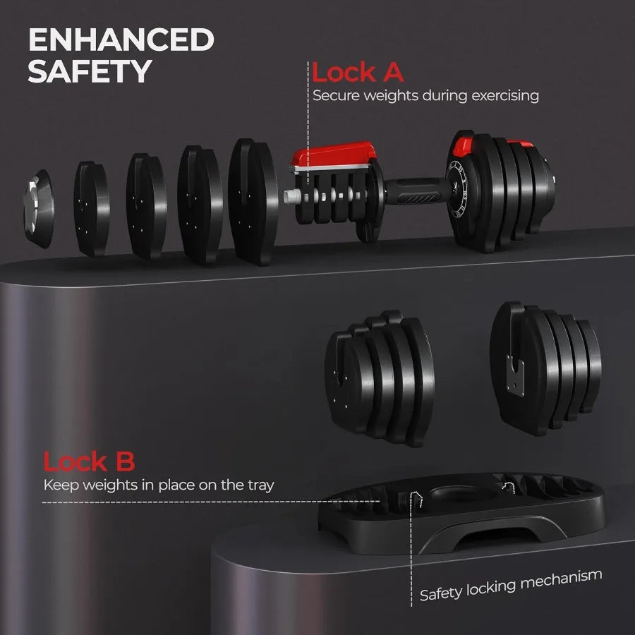 Adjustable Dumbbell Set