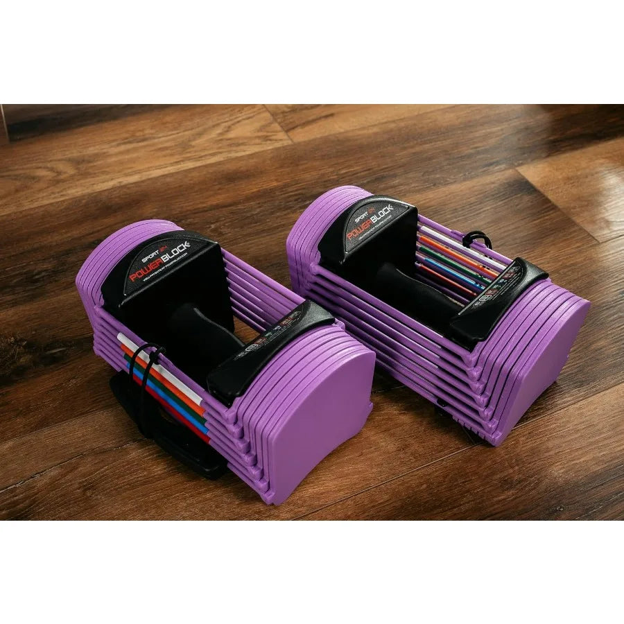 Power Block Adjustable Dumbbells