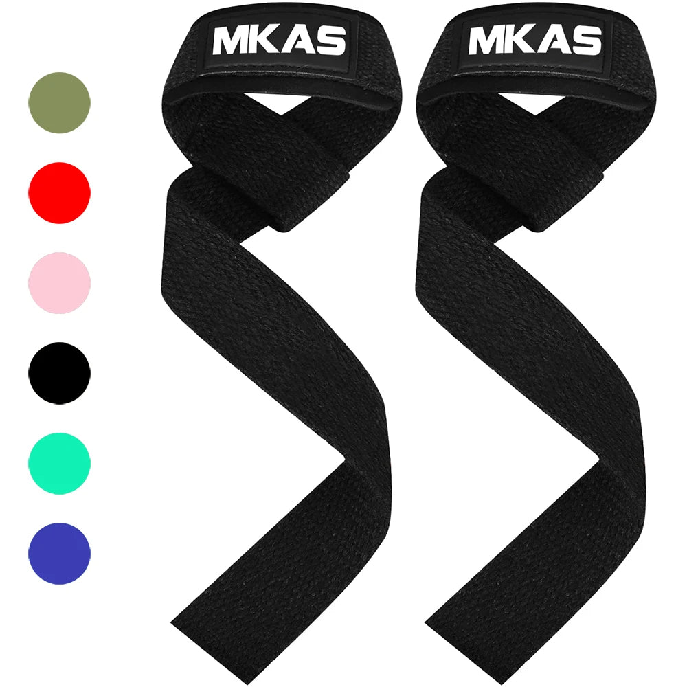 Pair Gym Lifting Straps