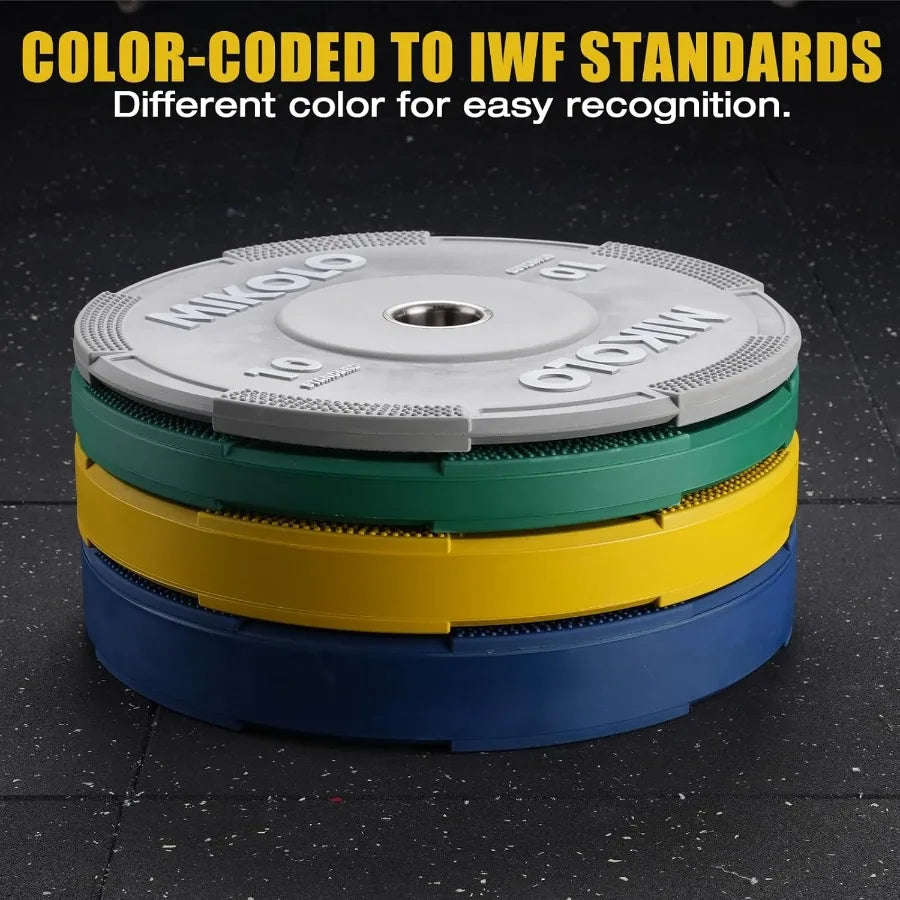 Color Coded Rubber Weight