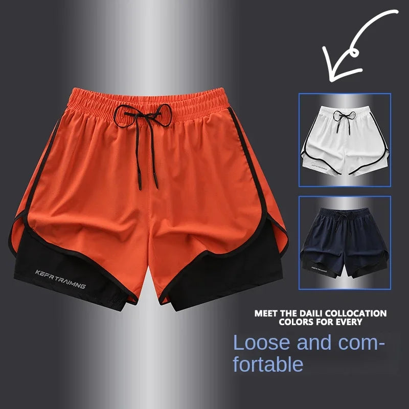 Double layered Sports Shorts