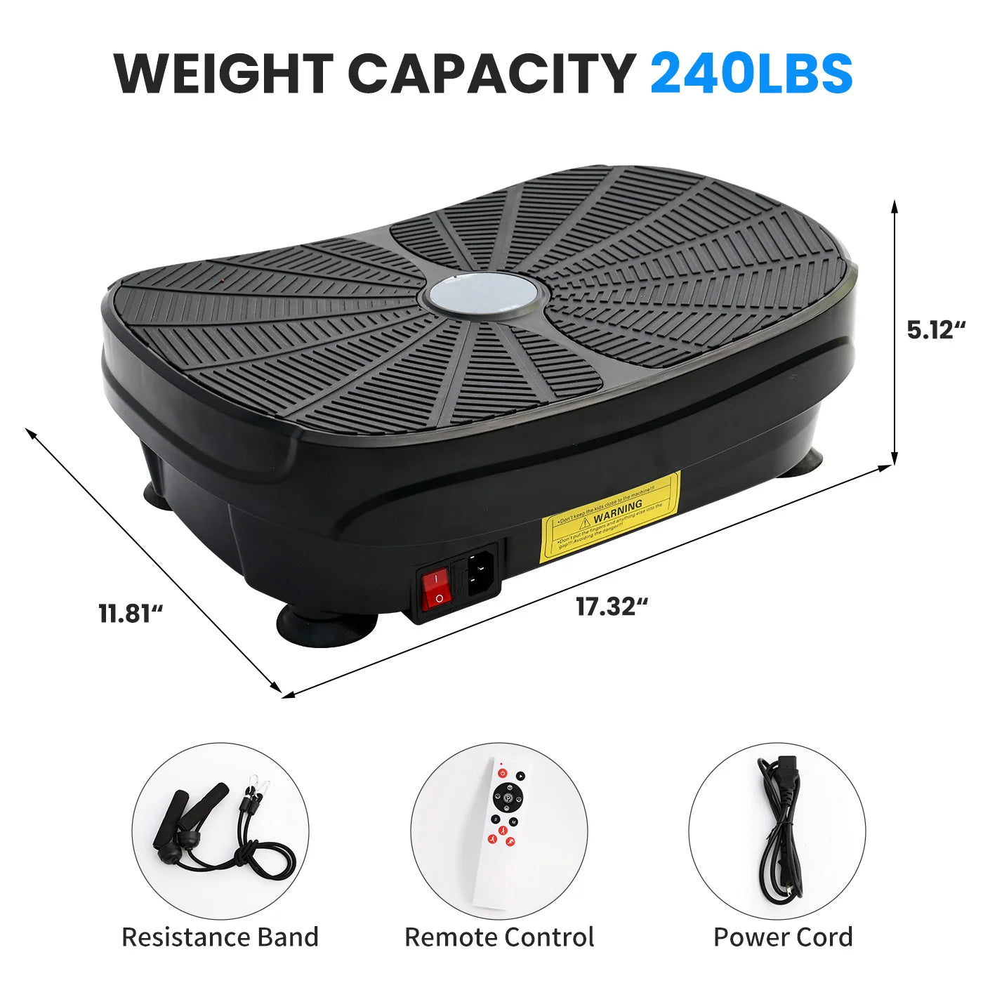 Vibration Plate Exercise Machine