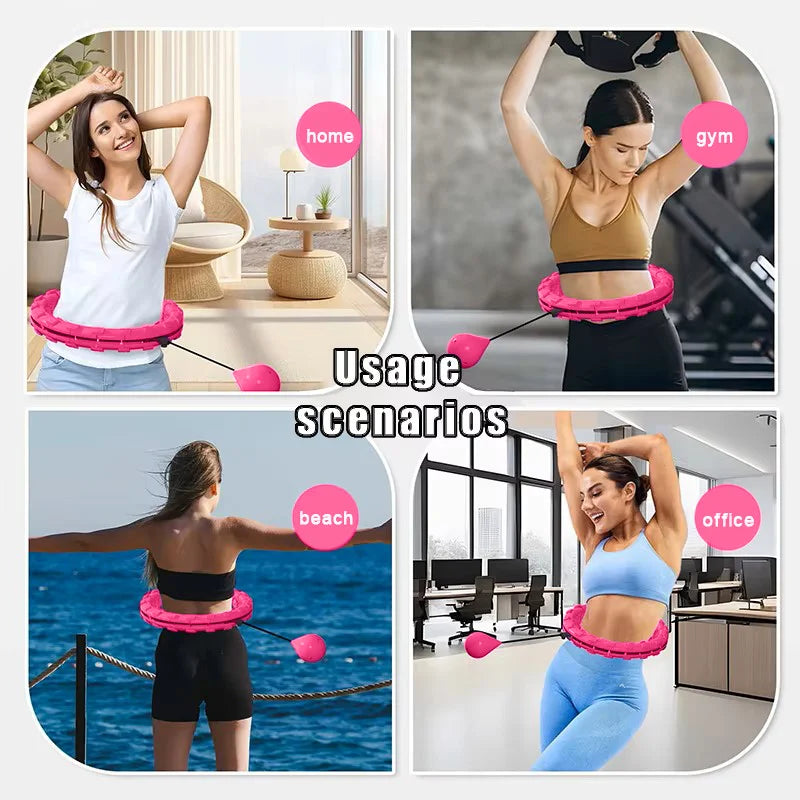 Enhanced Fitness Smart Hoop