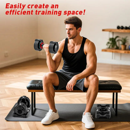 Adjustable Dumbbells Set