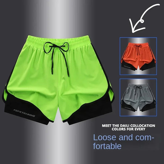 Double layered Sports Shorts