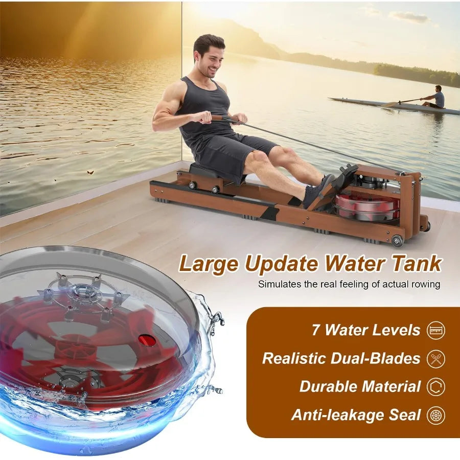 Foldable Water Rowing Machine