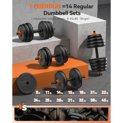 Adjustable Dumbbells Free Weight